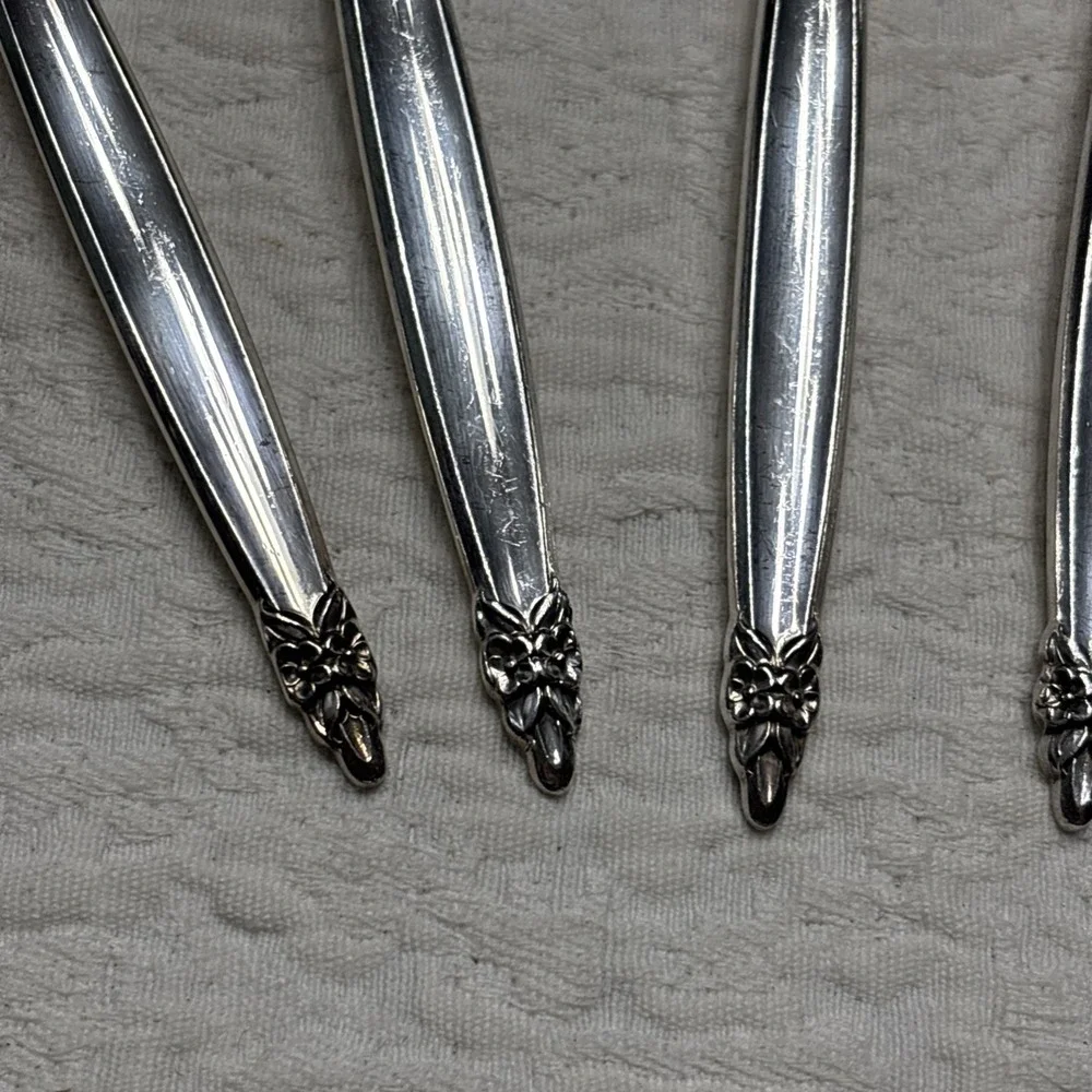 1965 GARLAND 1847 Rogers Bros IS Fork Spoon Lot Silver Plate Flatware